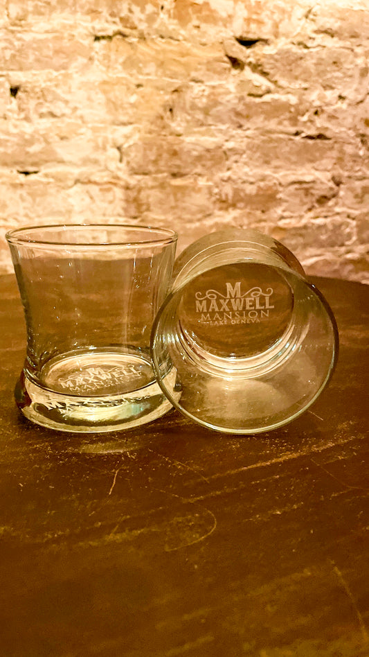 Whiskey/Bourbon Glass, 8.5oz, MM Logo Engraved